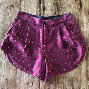 Rag & Bone 100% Silk Shorts